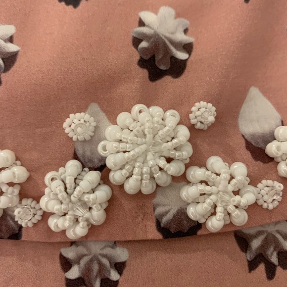 NWT Marc Jacobs The Romantic Blouse Dusty Pink Embellished Crystals - Picture 5 of 8